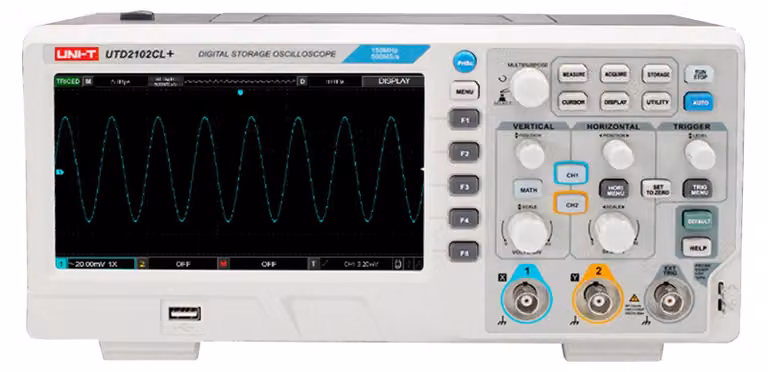 Oscilloscopio Uni-T UTD2102CL+