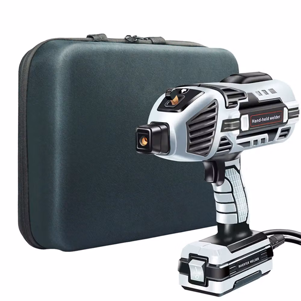 Saldatore ARC portatile a inverter, corrente di uscita regolabile, design portatile, grigio