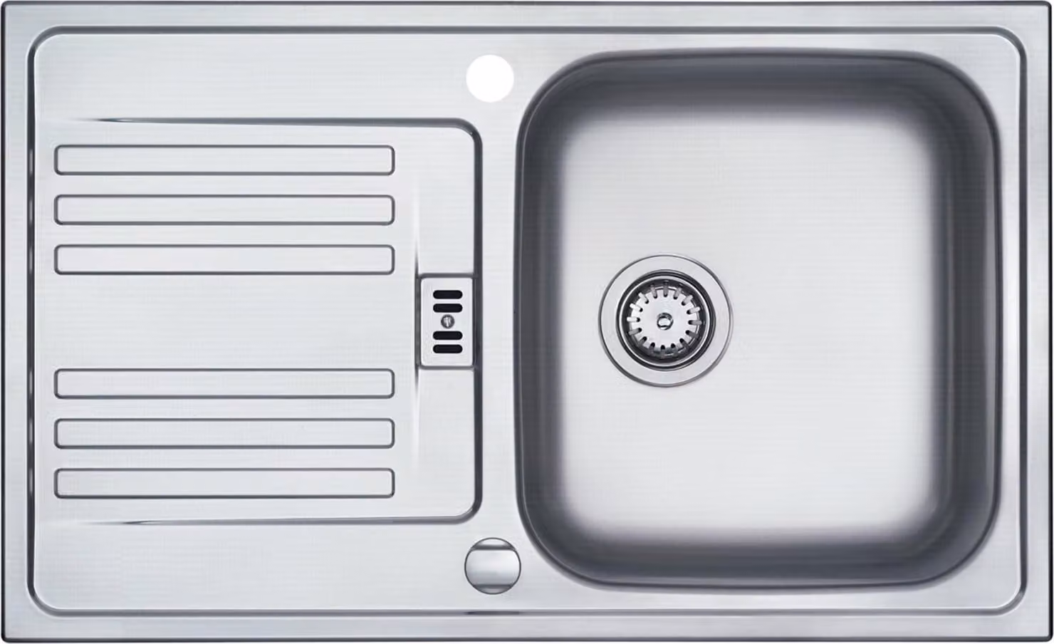 Franke Euroform - Lavello in acciaio inox EFL 614-78, 780x475 mm, struttura intrecciata 101.0684.387