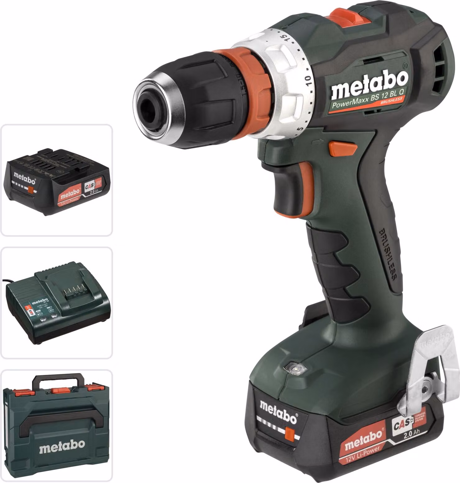 Metabo PowerMaxx SB 12 BL Akku-Schlagbohrschrauber 12V 601046500