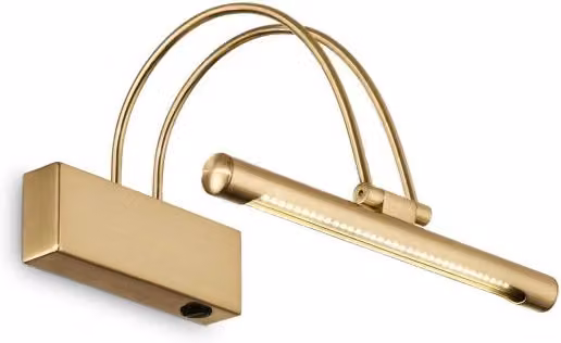 Lampada Da Parete Bow Ap Ideal-Lux in Ottone con Luce LED per il Tuo Ambiente