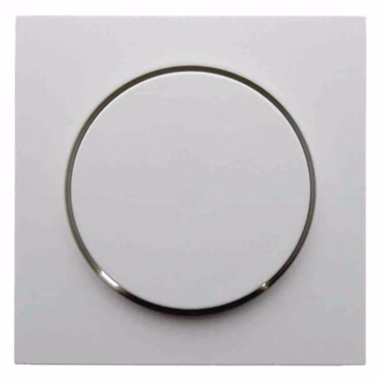 Berker 11378989 Piastra centrale per potenziometro rotativo dimmer con manopola S1 bianco polare lucido