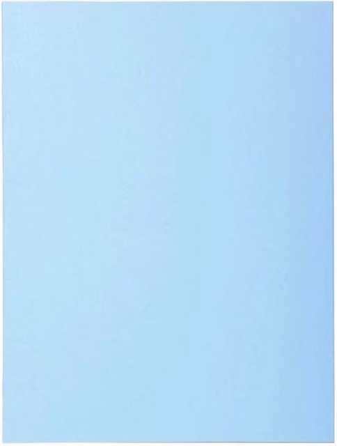 Copertine per dossier in carta extra resistente color blu pastello per DIN A4, confezione da 100 pezzi