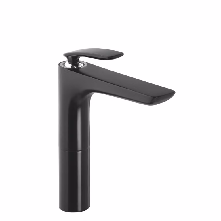 KLUDI BALANCE Mitigeur monocommandé pour vasque, montage monotrou, hauteur de bec 210mm, 522968775, 522968775