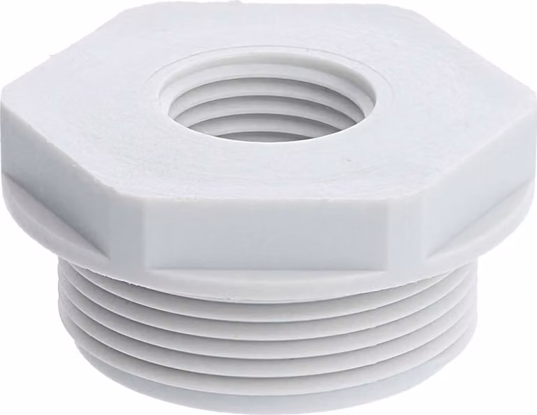 WISKA Riduttore M/M da M32x1,5 a M16x1,5 KRM-M32/M16 Esagonale Poliammide (PA) Filettatura di collegamento 10,0 mm - 1 pezzo