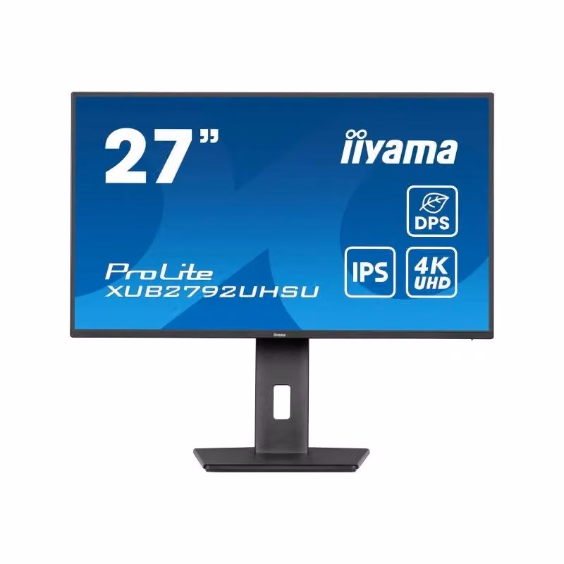 Monitor PC Iiyama Prolite XUB2792UHSU-B6 da 27 pollici 4K Ultra HD LED IPS Nero – 2