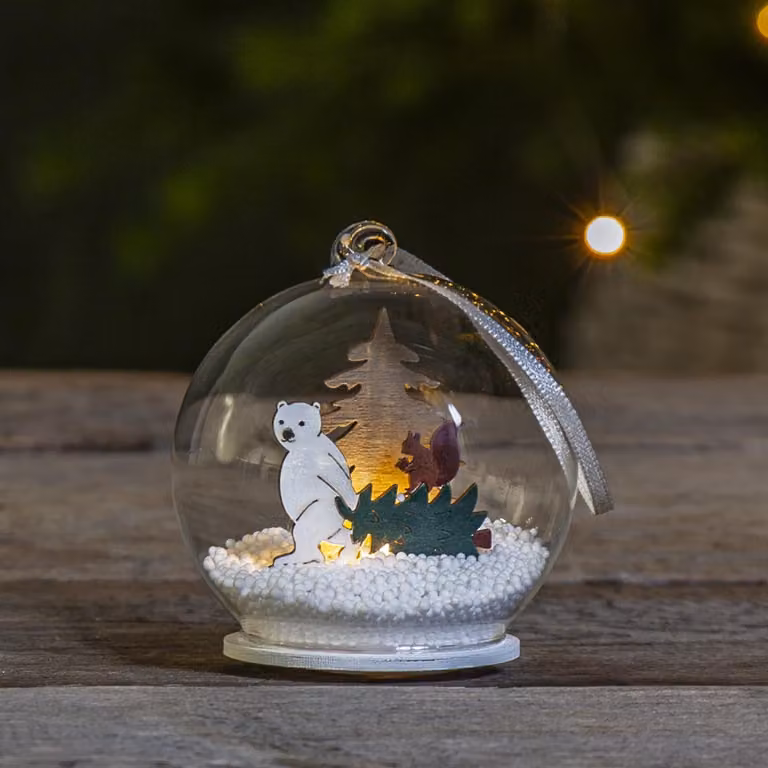 Star Trading, Forest Friends, figura decorativa leggera, multicolore, IP20, 6 ore (durata), 18 ore (durata), 1 lampadina
