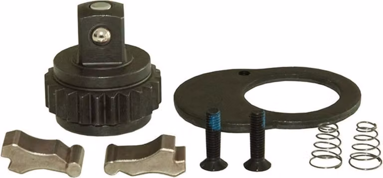 Set di riparazione-manutenzione a cricchetto, sgancio rapido, 1/2", kit per leva a cricco reversibile Kroftools