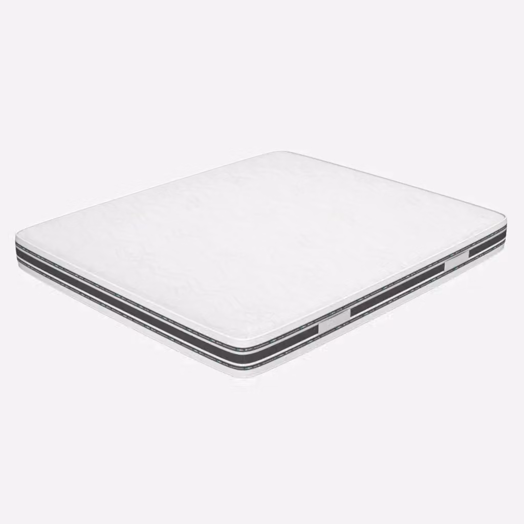Materasso Ibrido Memory Foam e Water Foam Zaza' Bianco, L/P/H: 140 x 190 x 18 cm – 2