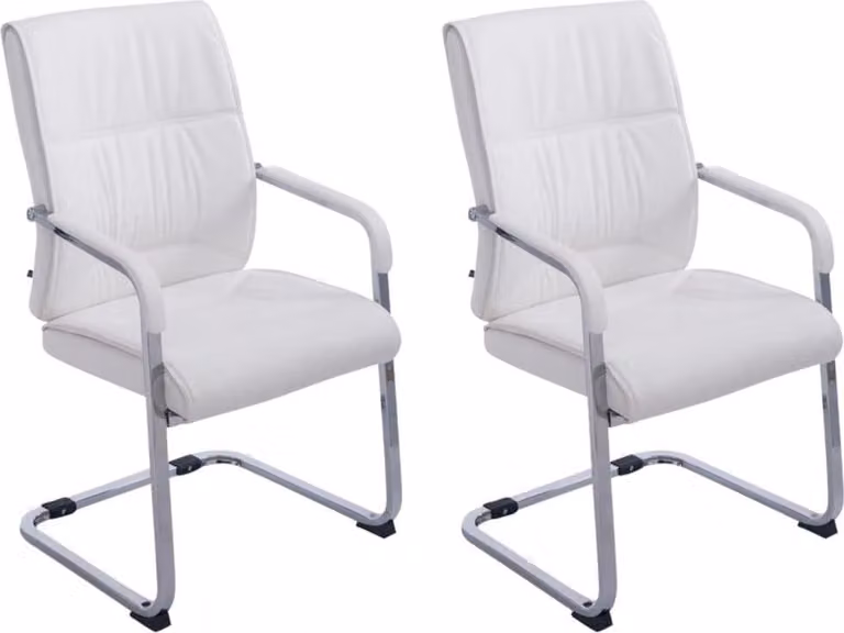 set di 2 pezzi per sala da pranzo XXL - sedia a sbalzo - design ergonomico