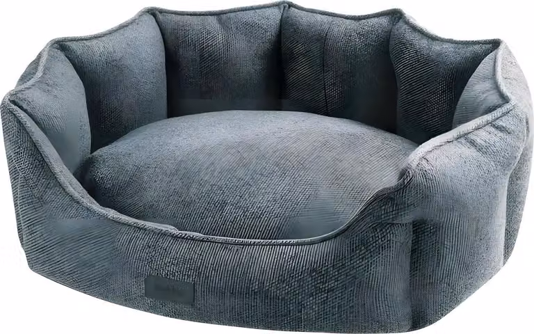Letto Nobby comfort ovale "ANDA" grigio 86 x 70 x 24 cm