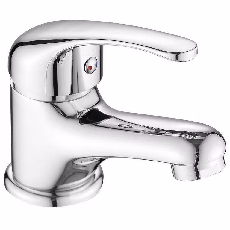 Rubinetto per lavabo a libera installazione Kuchinox Pedro con spina, cromo