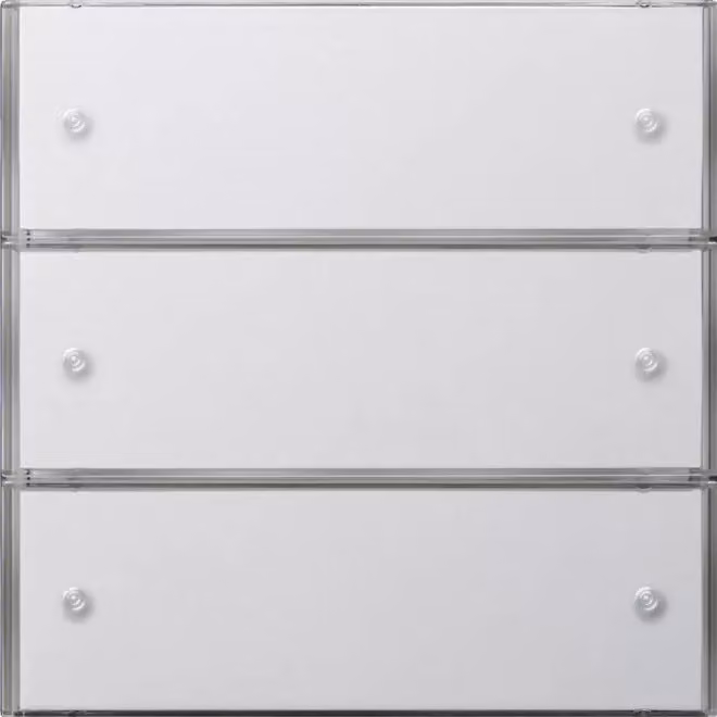 Sensore a pulsante GIRA KNX da incasso rws glz 3f