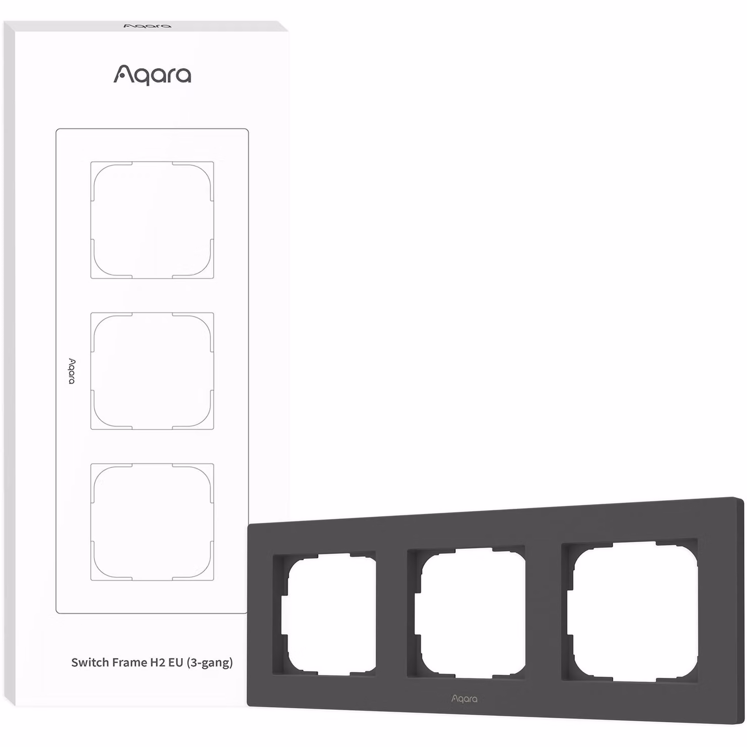 Telaio per interruttore Aqara H2 (triposto), grigio