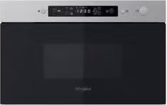 Forno a microonde da incasso Whirlpool MBNA920X con grill, colore acciaio inox, capacità 22 L, potenza 750 W, larghezza 60 cm – 1