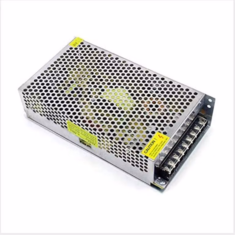 Trasformatore regolato a interruttore, universale, 12V 20A, per alimentazione di strisce LED