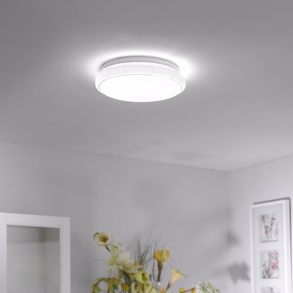 Plafoniera LED, dimmerabile, telecomando, app, P 35 cm
