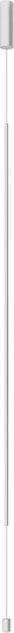 Daisho Sospensione Verticale LED 28W 3000K CRI90 IP20 - Lampadario Design in Alluminio Finitura Bianco - Rossini Illuminazione