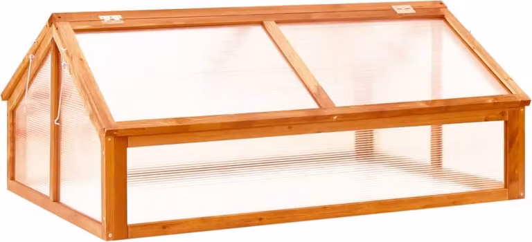 The Living Store Serra marrone 114x80x50 cm Legno di abete