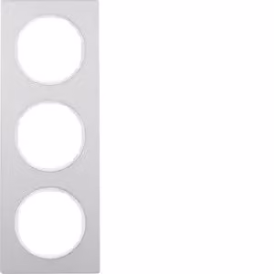 Berker 10132274 Cornice in alluminio/bianco polare Berker R.3