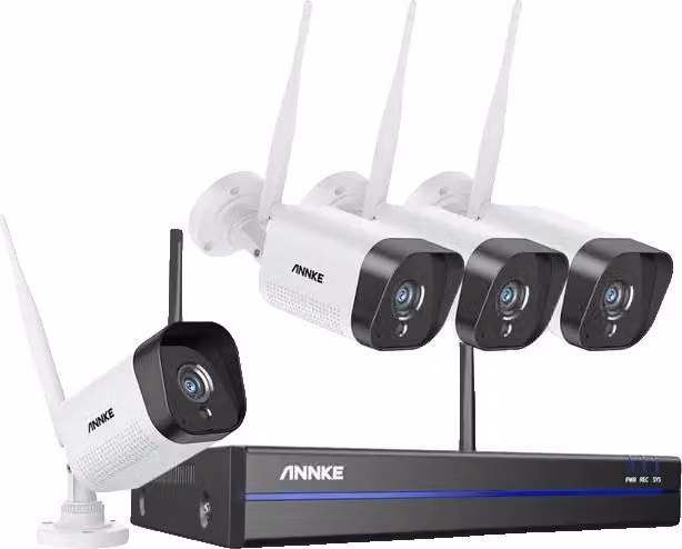 Sistema di videosorveglianza WiFi, NVR da 5MP, registrazione audio
