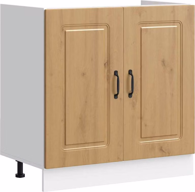 Mobile base lavello Kalmar Rovere Artigianale 80x46x81,5 cm