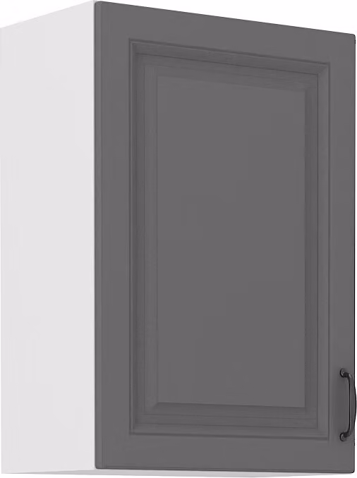 Armadietto superiore da cucina SOPHIA - larghezza 50 cm, grigio / bianco
