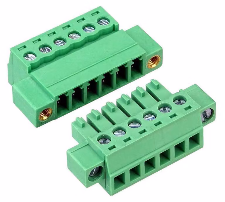 Connettore a vite modulare Donau Elektronik H381, sezione del conduttore da 0,08 a 1,5 mm², 300V, 8A - Numero di poli: 6