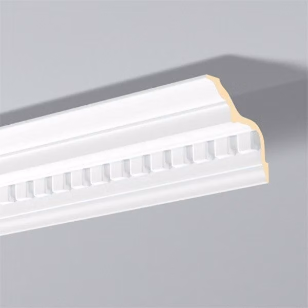 Modanatura del soffitto NMC Z2 ARSTYL Noel Marquet Battiscopa decorativo Battiscopa decorativo moderno bianco 2 m