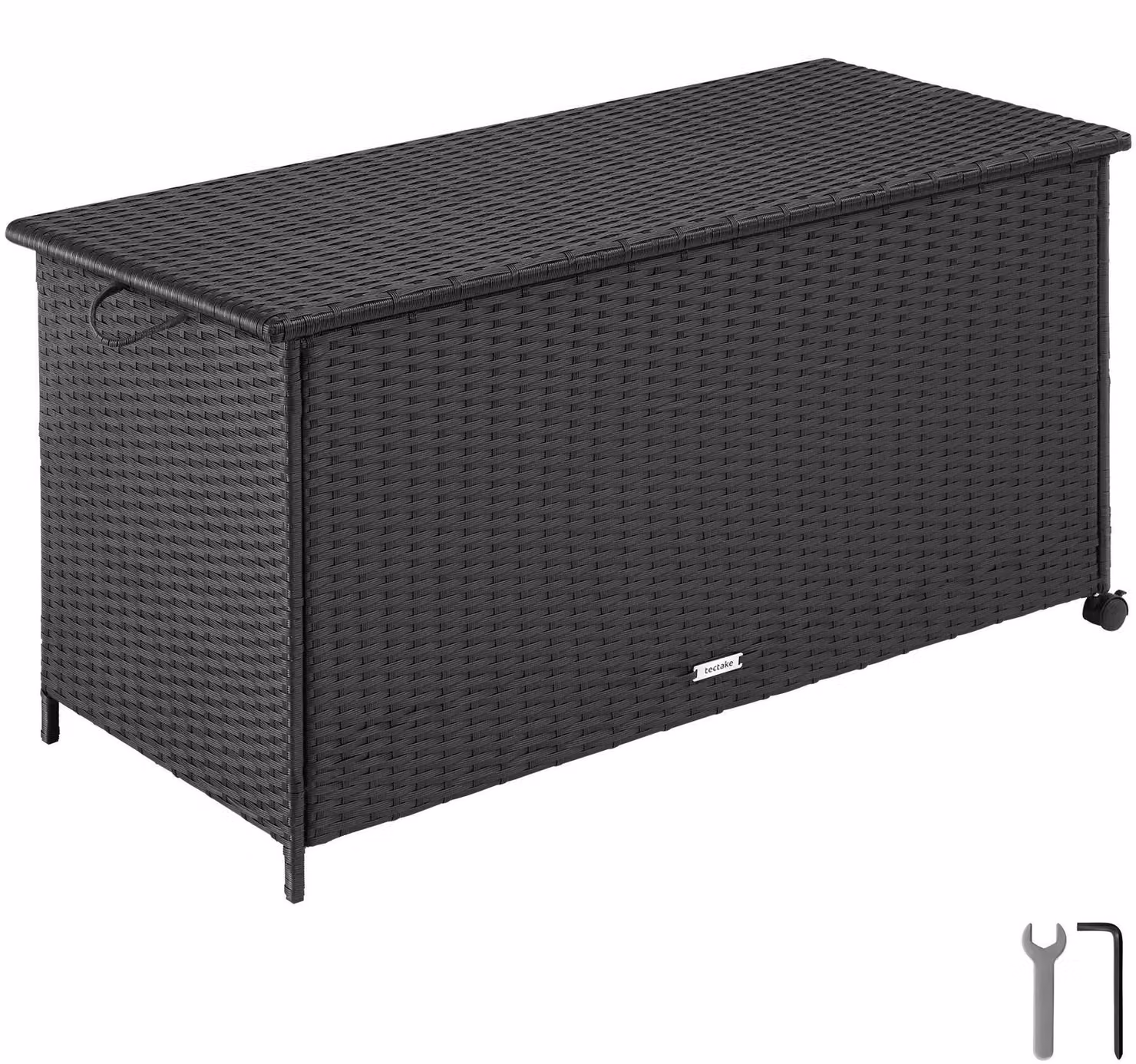 tectake® Contenitore per cuscini Kuusamo 116 x 54 x 64 cm