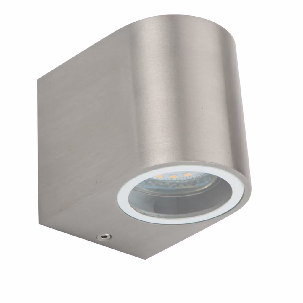Ranex Lampada da parete per esterni a LED 3 W 190 lm Alluminio spazzolato NE550495601