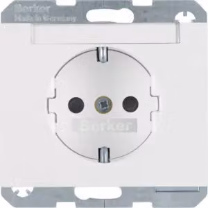 Presa di corrente Berker SCHUKO con BF e rialzo BS K.1 pw 47387009