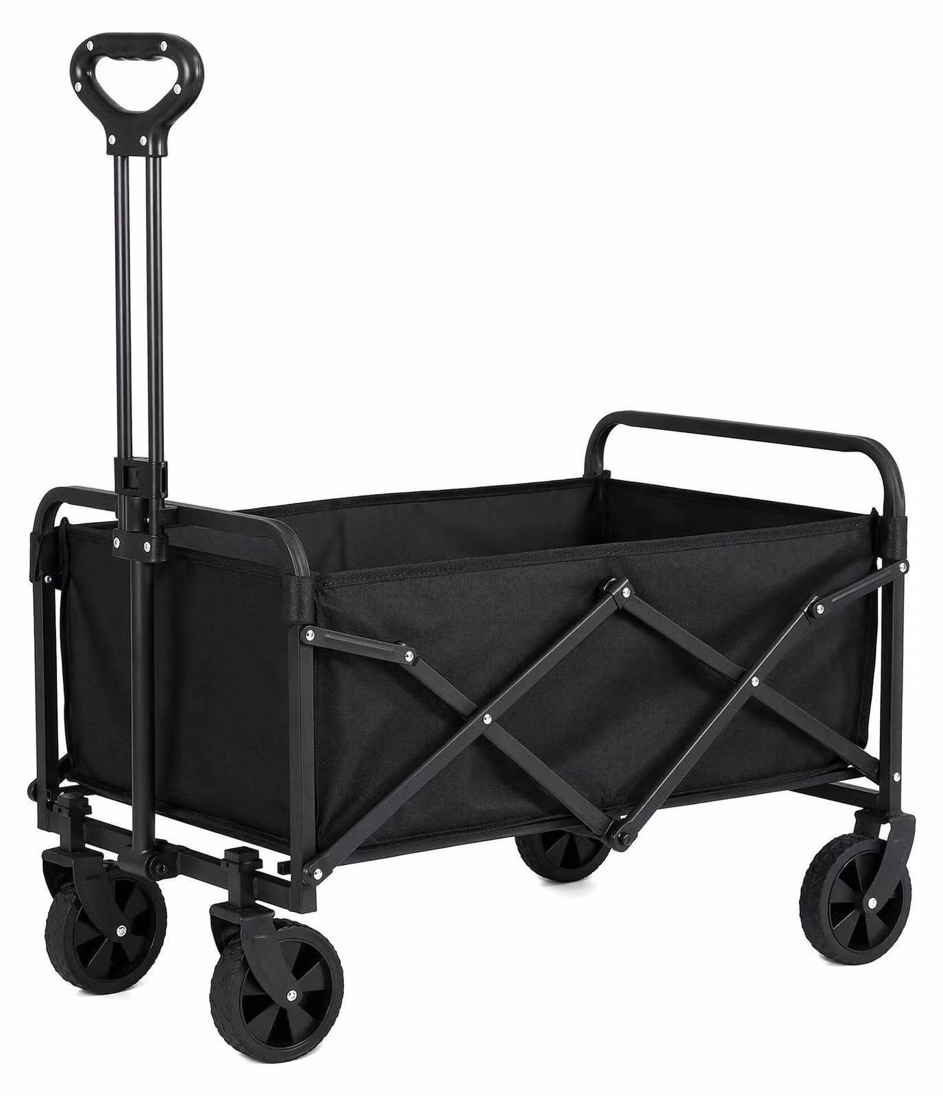 Solidchoice - Carrello pieghevole con ruote adatte a tutti i terreni - Capacità di carico: 75 kg