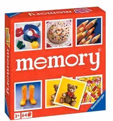 Gioco Memory Junior Ravensburger multicolore con 64 tessere