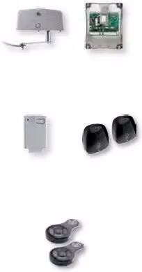 Kit per cancelli a battente MEWA Key Automation KSN52KR colore grigio