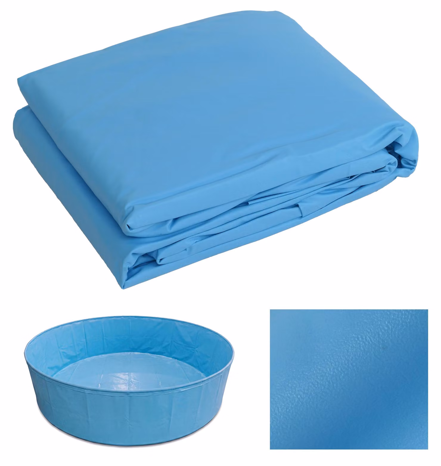 Fodera per piscina Fodera interna per piscina, spessore 0,5 mm ~ Ø 4,57 m x 1,32 m