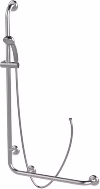 Goman maniglia angolare e laterale inox lucido