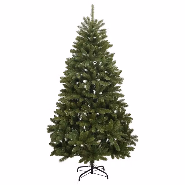 Albero di Natale Artificiale Design In Verde, Altezza: 210 cm