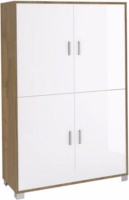 Mobile 4 Ante Kit Olmo Chiaro cm 108x41x161h - Sarmog