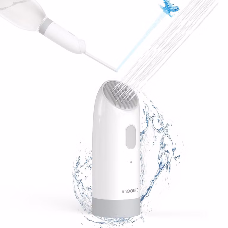 Bidet portatile elettrico, ricaricabile, da usare con una mano, ideale per i viaggi