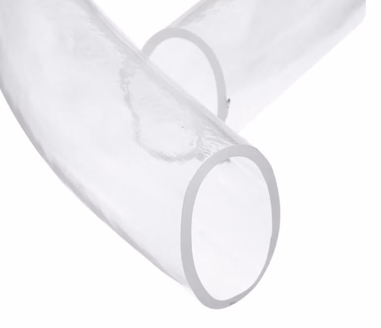 Tubo in PVC trasparente, 45x53 mm, 0,92 m, flessibile
