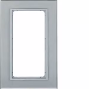 Berker 13096414 Cornice in vetro con ampia apertura, alluminio Berker B.7