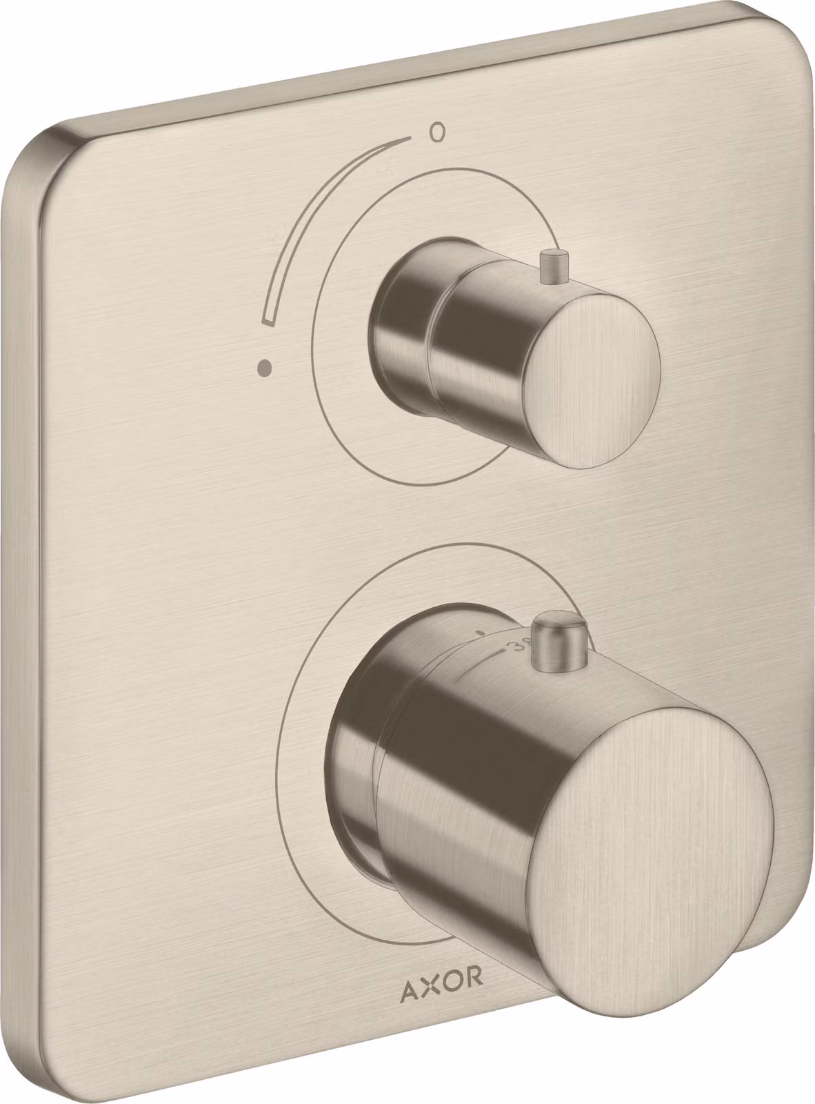 hansgrohe AXOR Citterio M thermostat encastré avec vanne d'arrêt, 34705820, 34705820