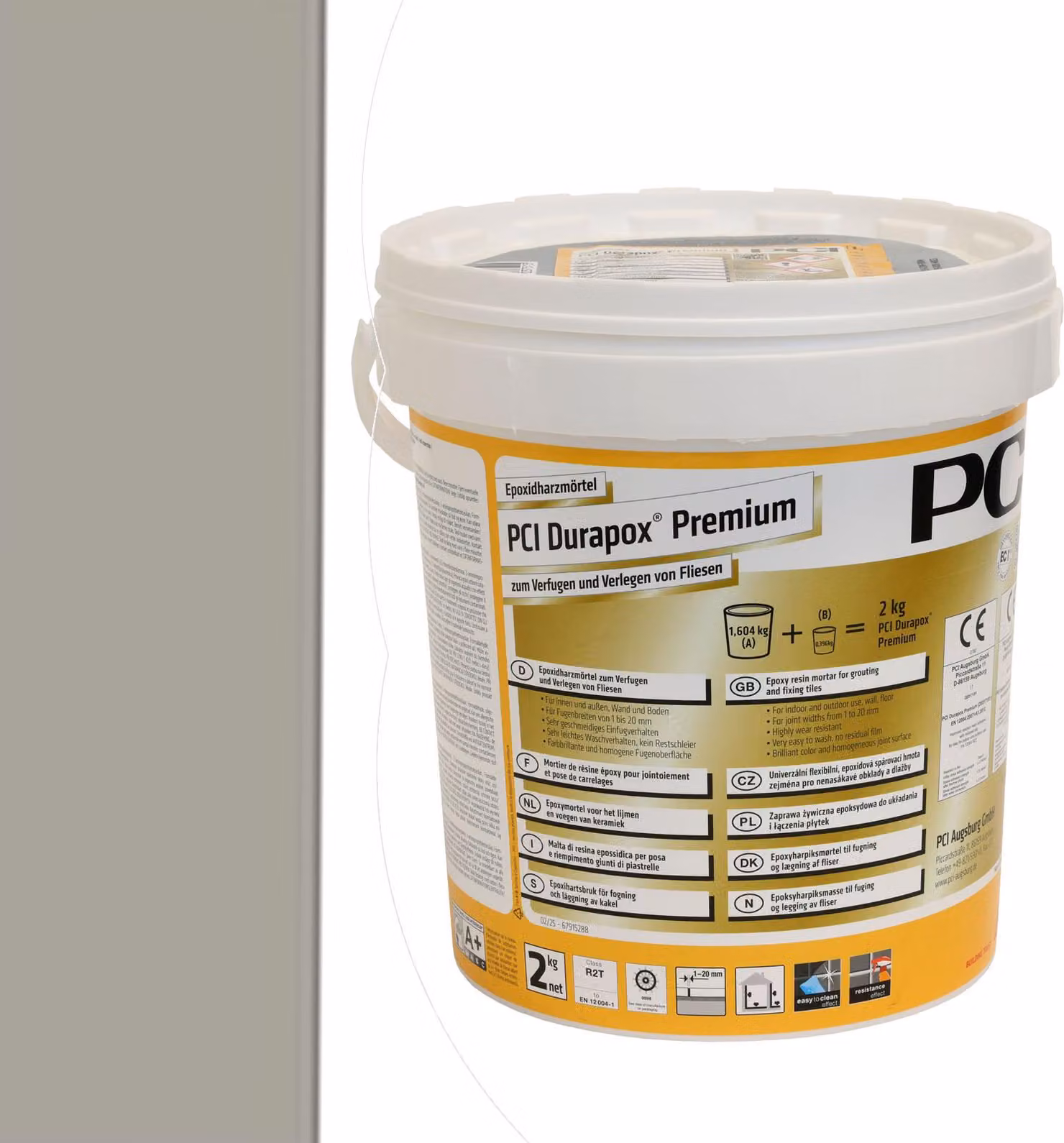 PCI Durapox Premium Nr. 22 Sandgrau 2 kg Eimer