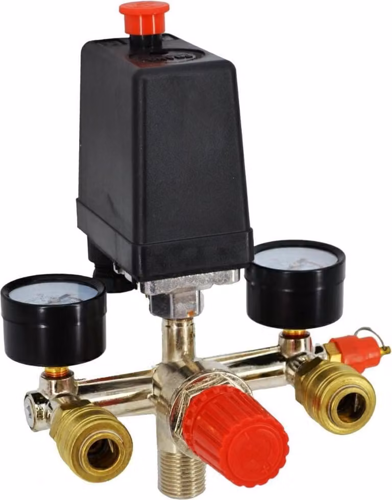 Awtools Pressostato per compressore / Set di controllo della pressione