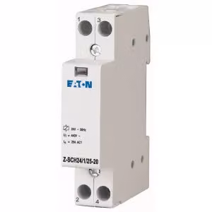 Contattore di installazione Eaton, 24VAC, 2S, 25A 193885