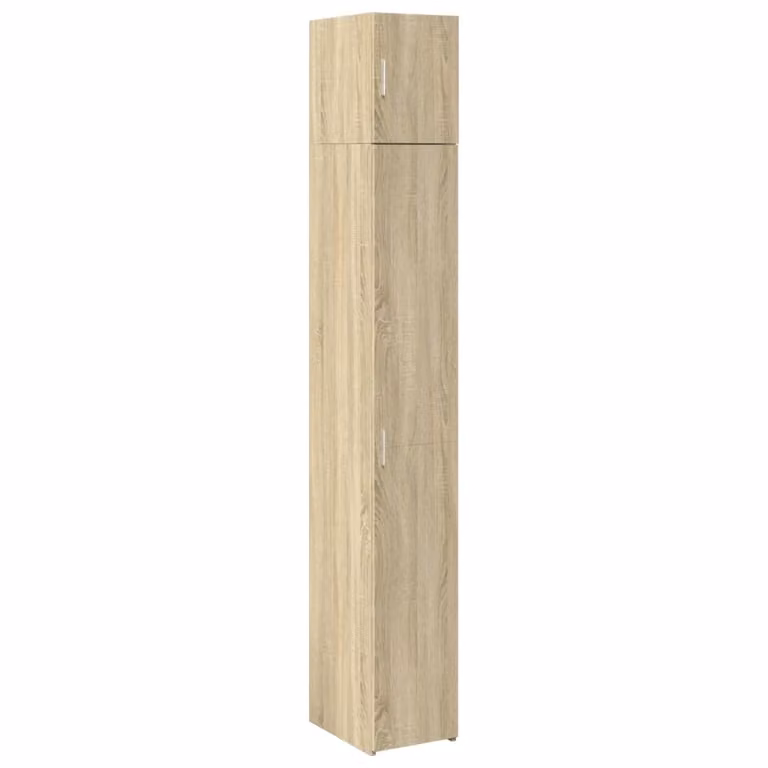 Mobile Sottile Rovere Sonoma 30x42,5x225 cm in Truciolato
