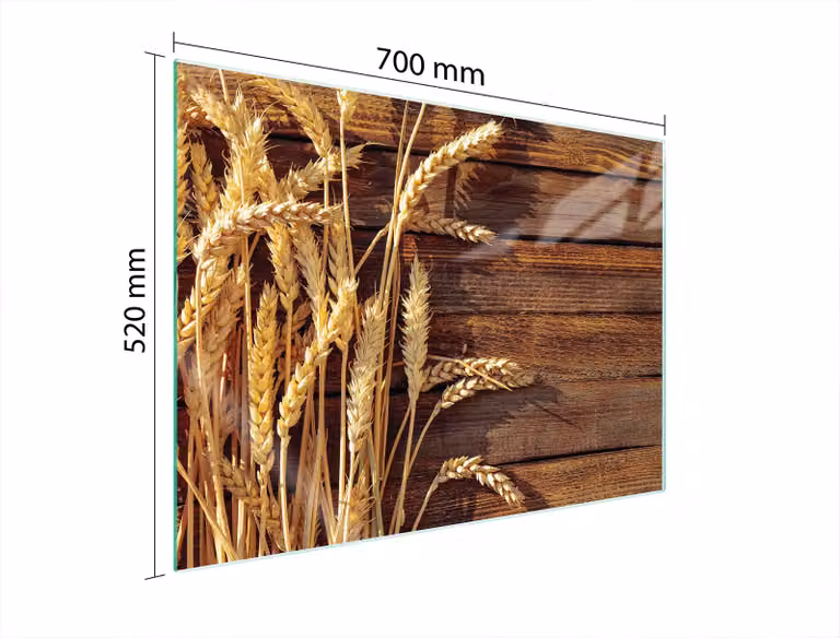 Piastra Protettiva In Vetro Per Il Cuore 70X52 Grano