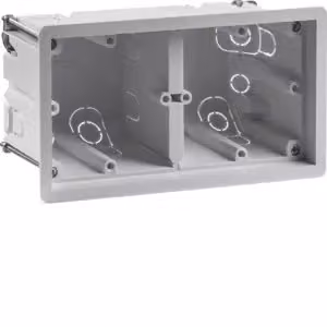 Berker 18721020 Interruttore da incasso 2f. per montaggio su cavo cavo, R8, grigio chiaro