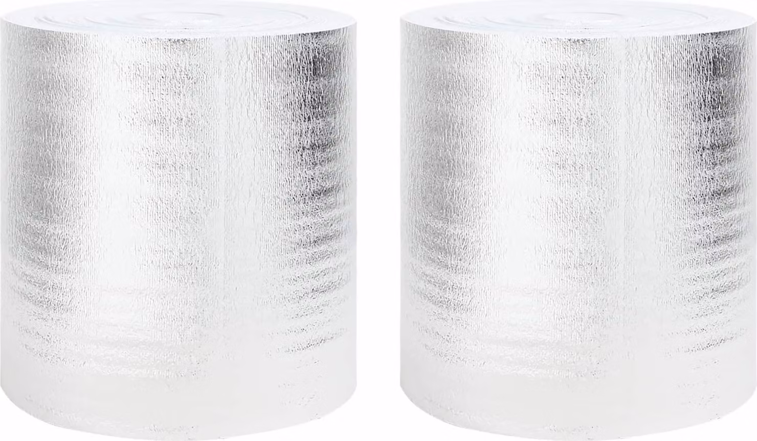 Riflettore di calore per termosifoni 2 pcs Argento 25 x 0,5 m